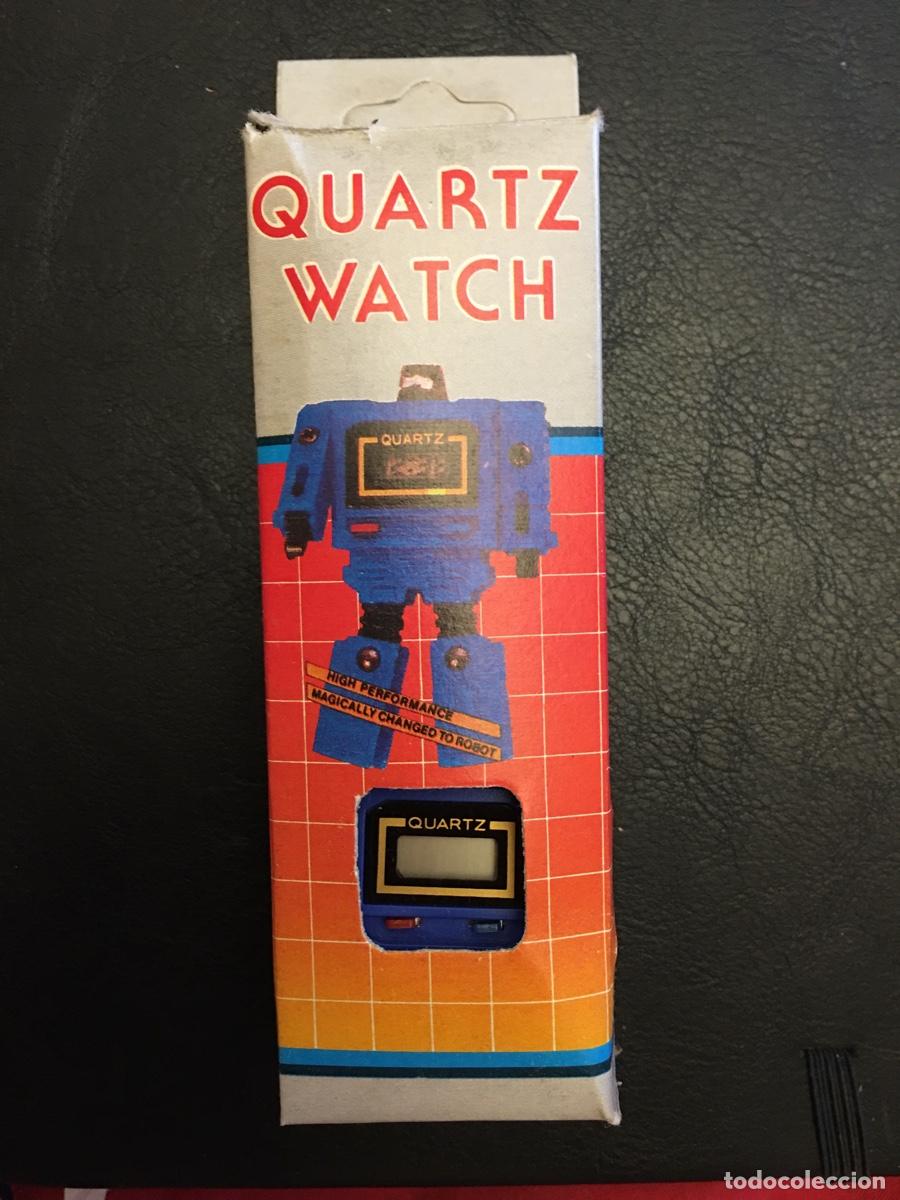 Vintage: Reloj robot de los 80 en caja (nunca usado)