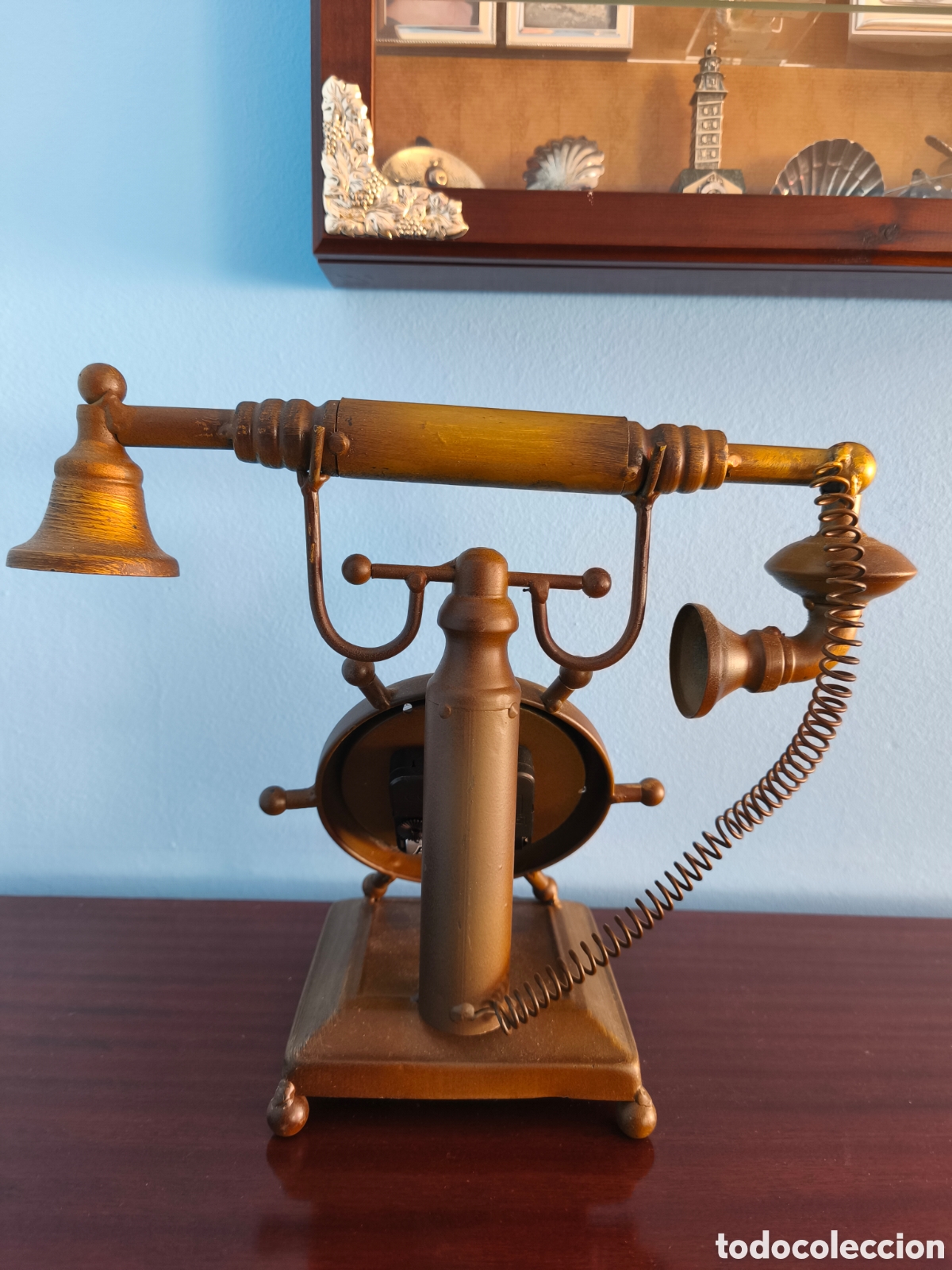 Vintage: Tel&eacute;fono Reloj decoraci&oacute;n - Foto 6