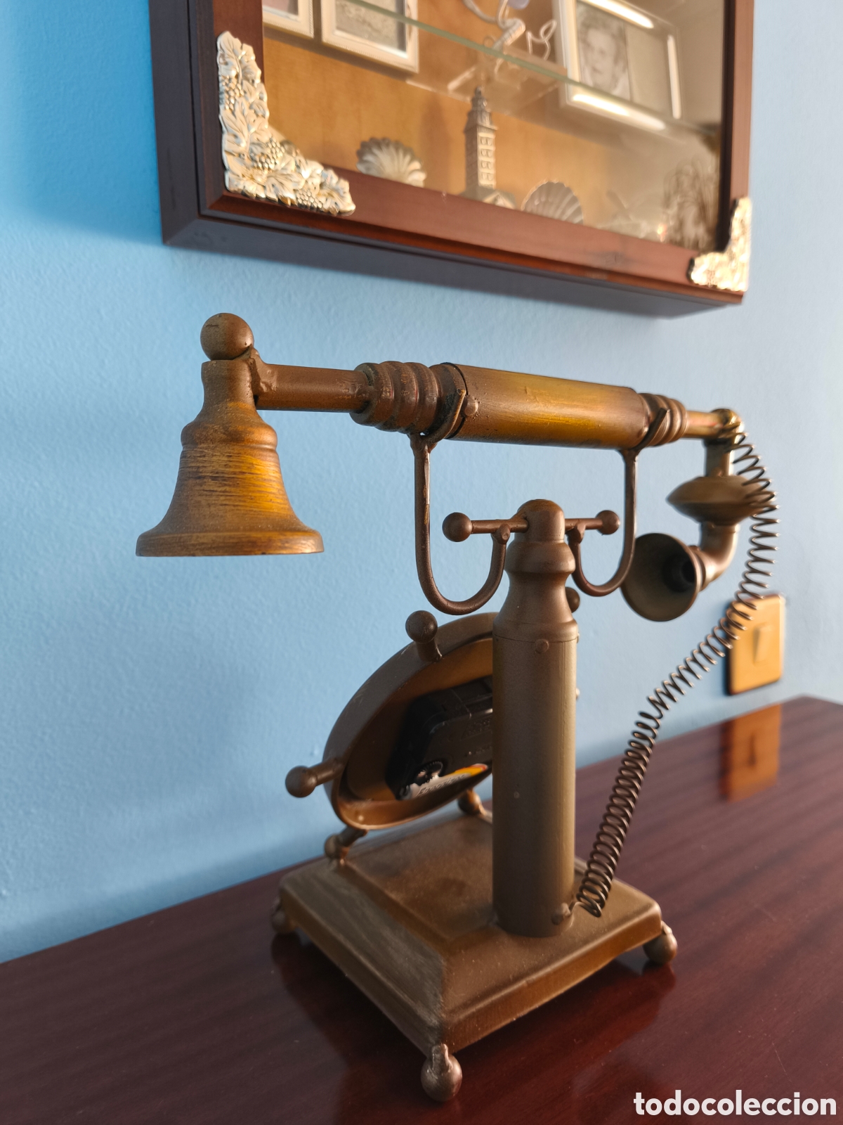 Vintage: Tel&eacute;fono Reloj decoraci&oacute;n - Foto 9