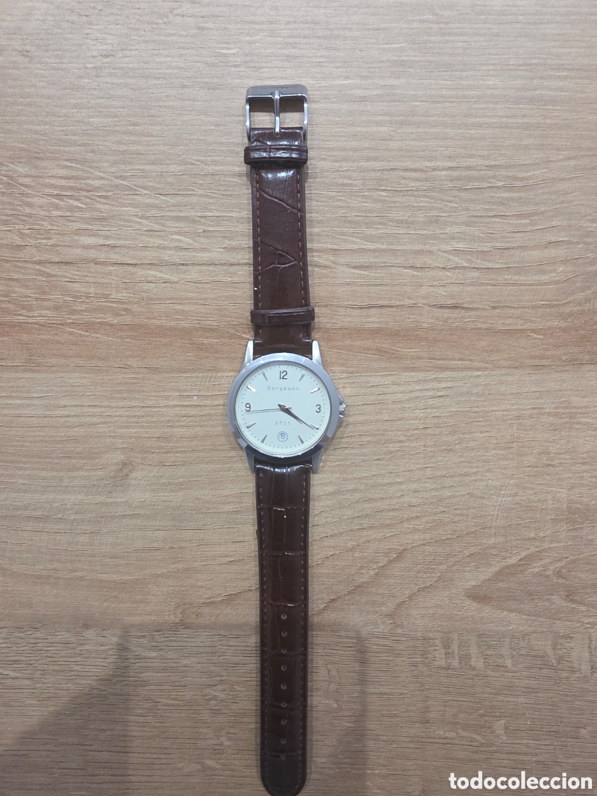 Vintage: Reloj cl&aacute;sico Bergmann 1955 - Foto 2
