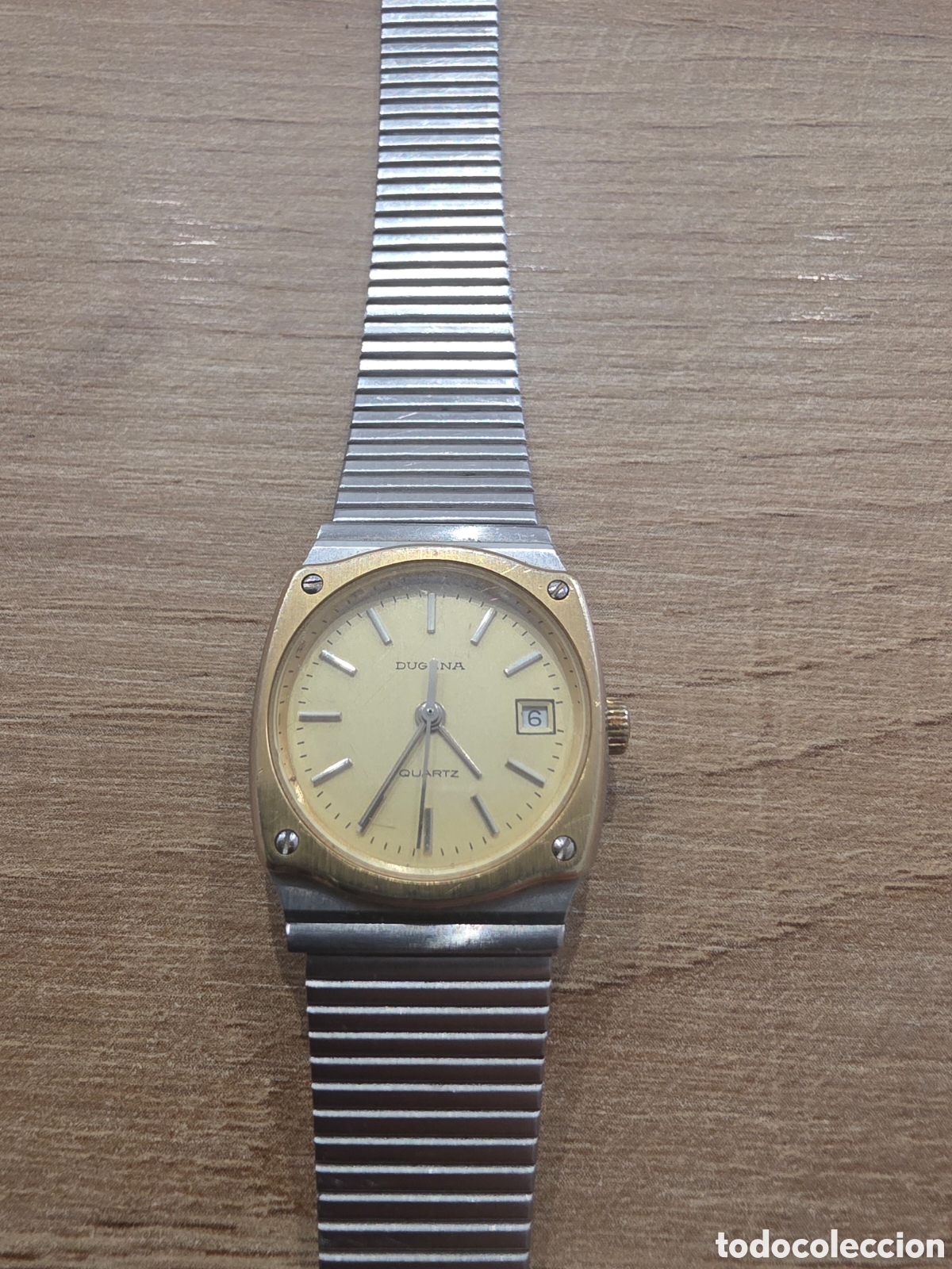 Vintage: Reloj DUGENA vintage Cuarzo de mujer bicolor