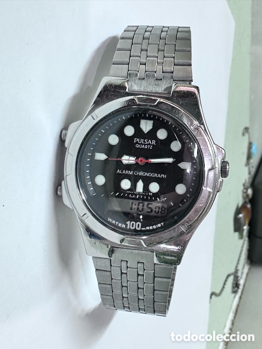 Vintage: PULSAR ALARM CHRONOGRAPH QUARTZ JAPAN VINTAGE