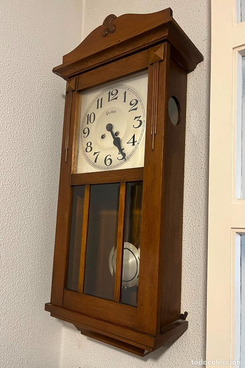 Vintage: Reloj de pared Quillet
