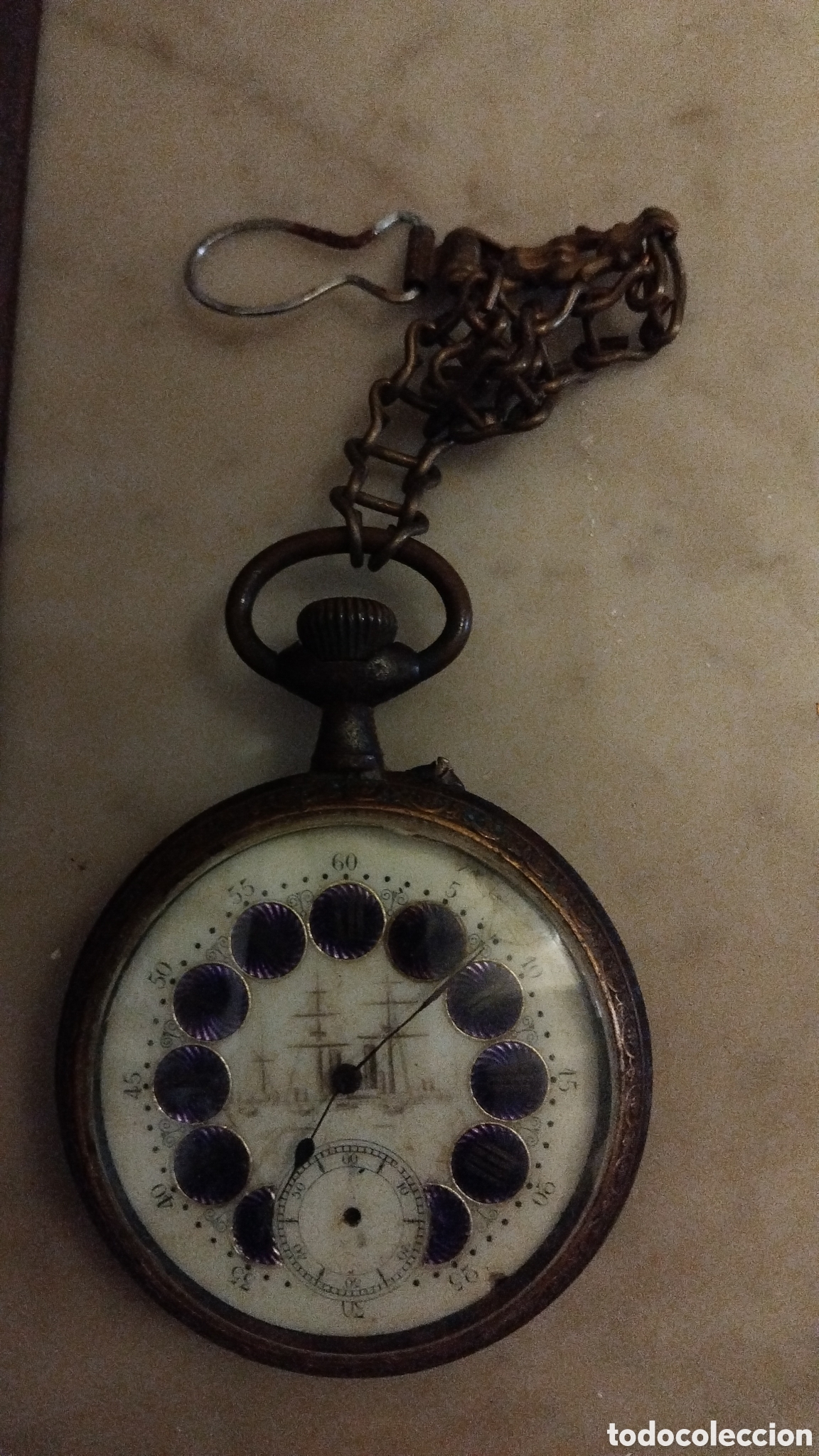 Vintage: Relojes de bolsillo colecci&oacute;n de antig&uuml;edades