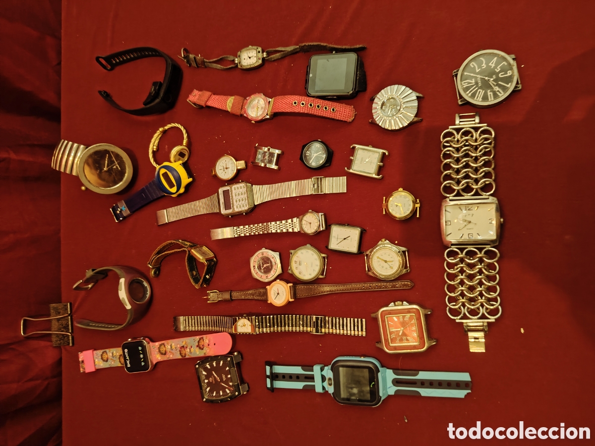 Vintage: Lote de relojes quartz no comprobados