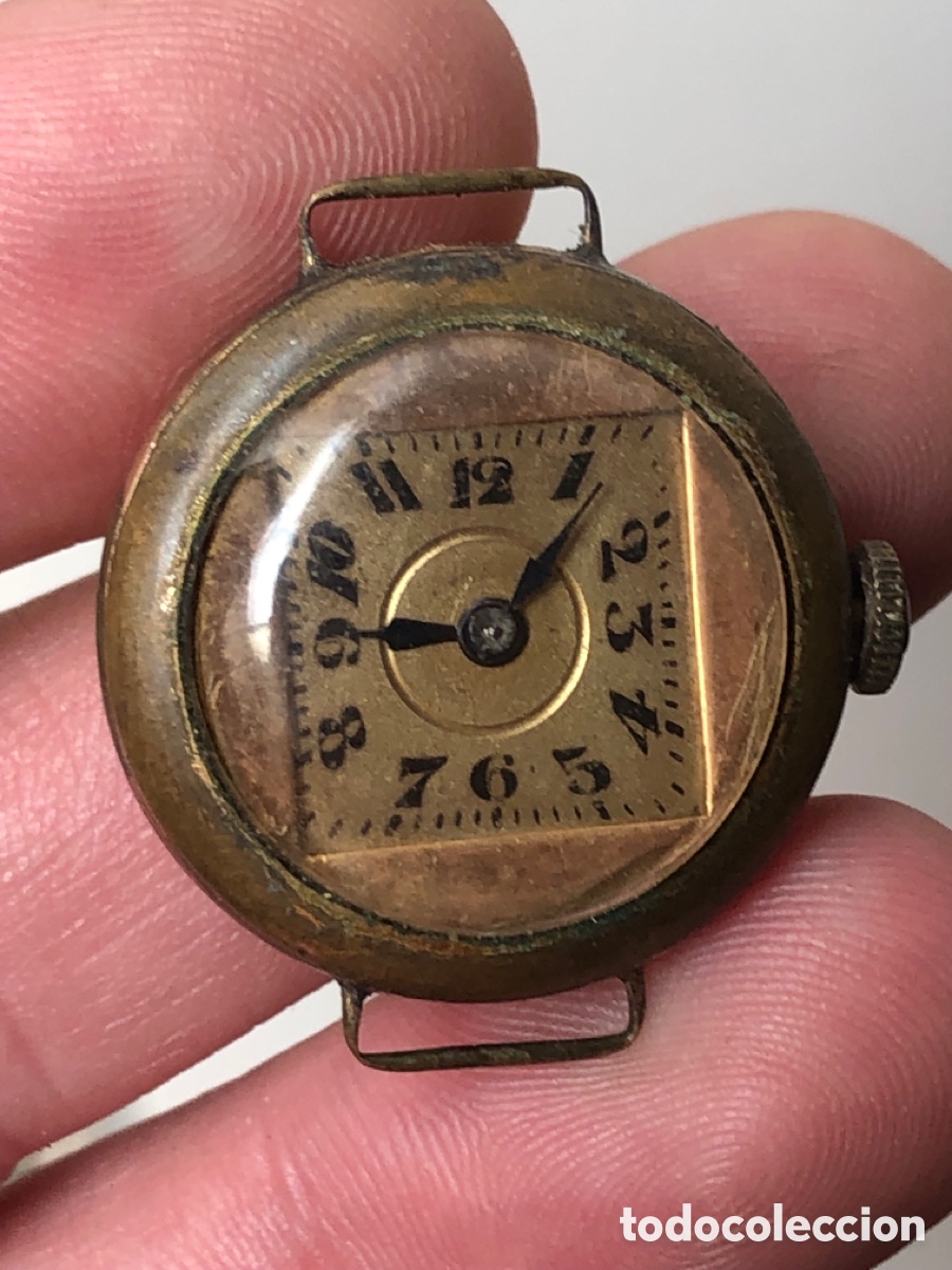 Vintage: Reloj vintage a&ntilde;os 40 de cuerda