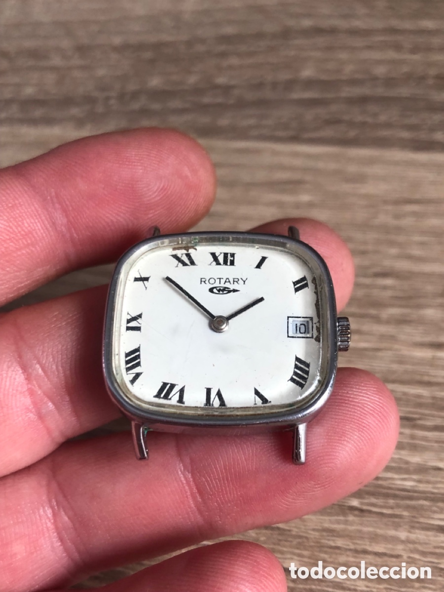 Vintage: Reloj edox de cuerda caja de acero