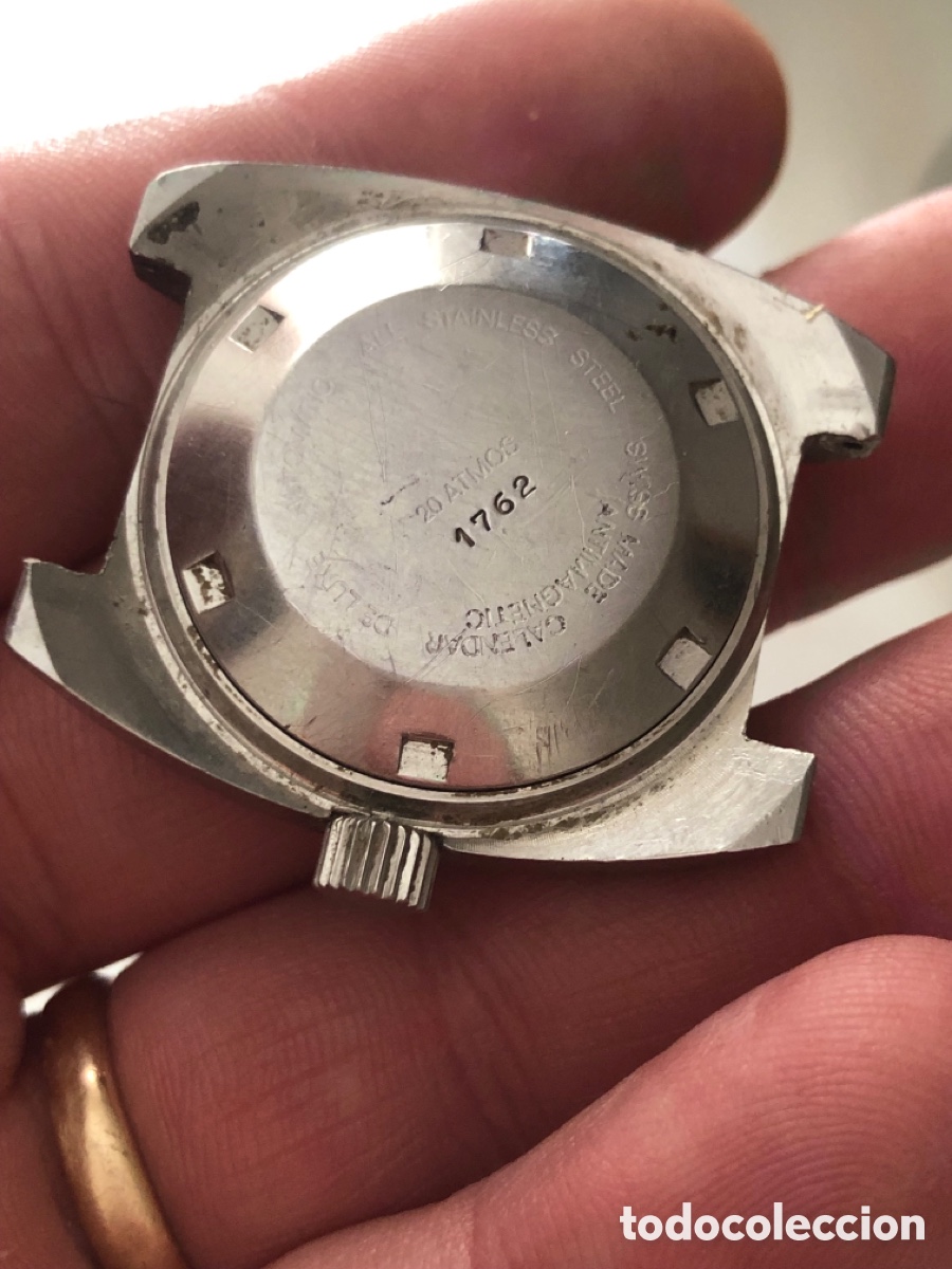 Vintage: Reloj autom&aacute;tico bisel tipo baquelita - Foto 6