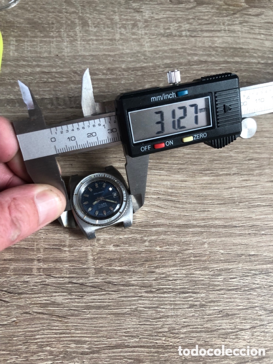 Vintage: Reloj autom&aacute;tico bisel tipo baquelita - Foto 10