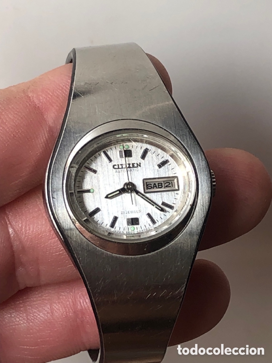 Vintage: Reloj citizen autom&aacute;tico todo original - Foto 2