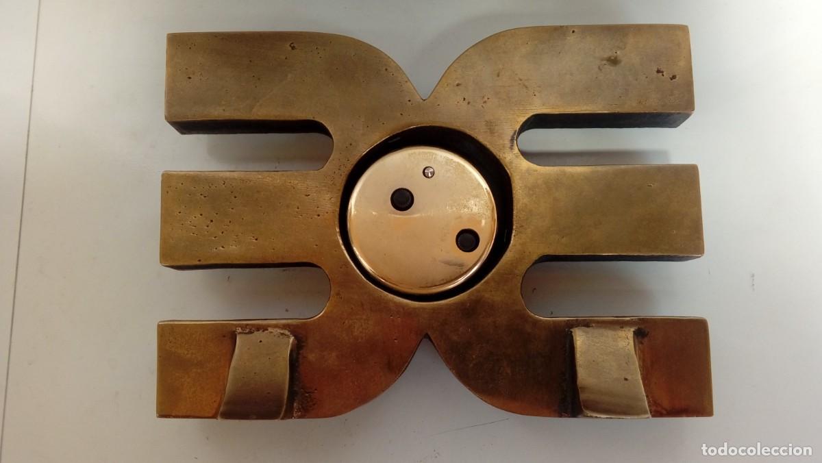 Vintage: RELOJ DE SOBREMESA DE BRONCE - Foto 3