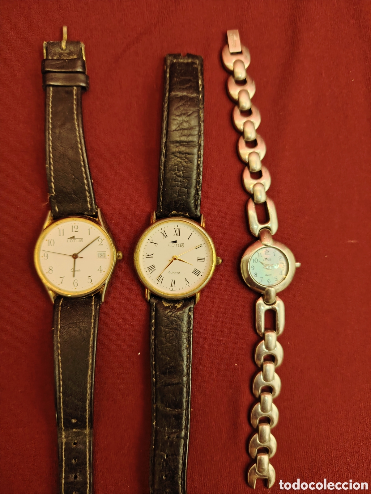 Vintage: Lote de relojes quartz funcionan
