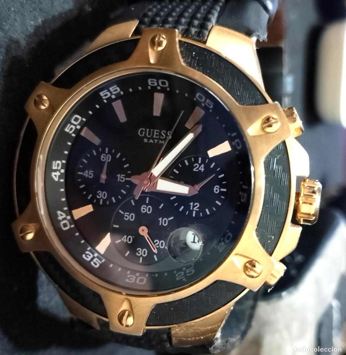 Vintage: Reloj MultIfunci&oacute;n GUESS CLASIC NUEVO SIN CAJA.