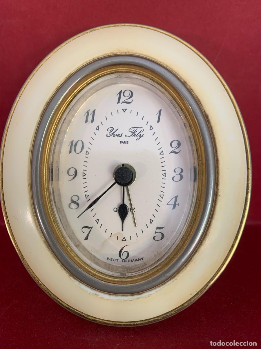 Vintage: YVES FELY RELOJ SOBREMESA VINTAGE MADE WEST-GERMANY
