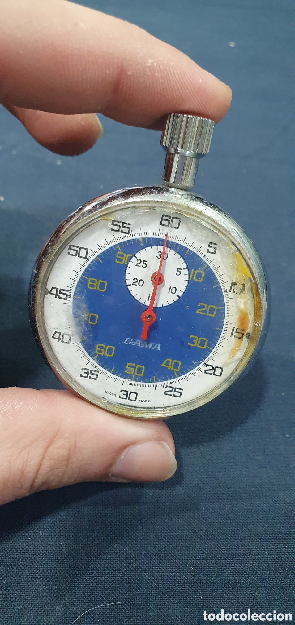Vintage: Antiguo Cron&oacute;metro a&ntilde;os 70 Gama. (L138)