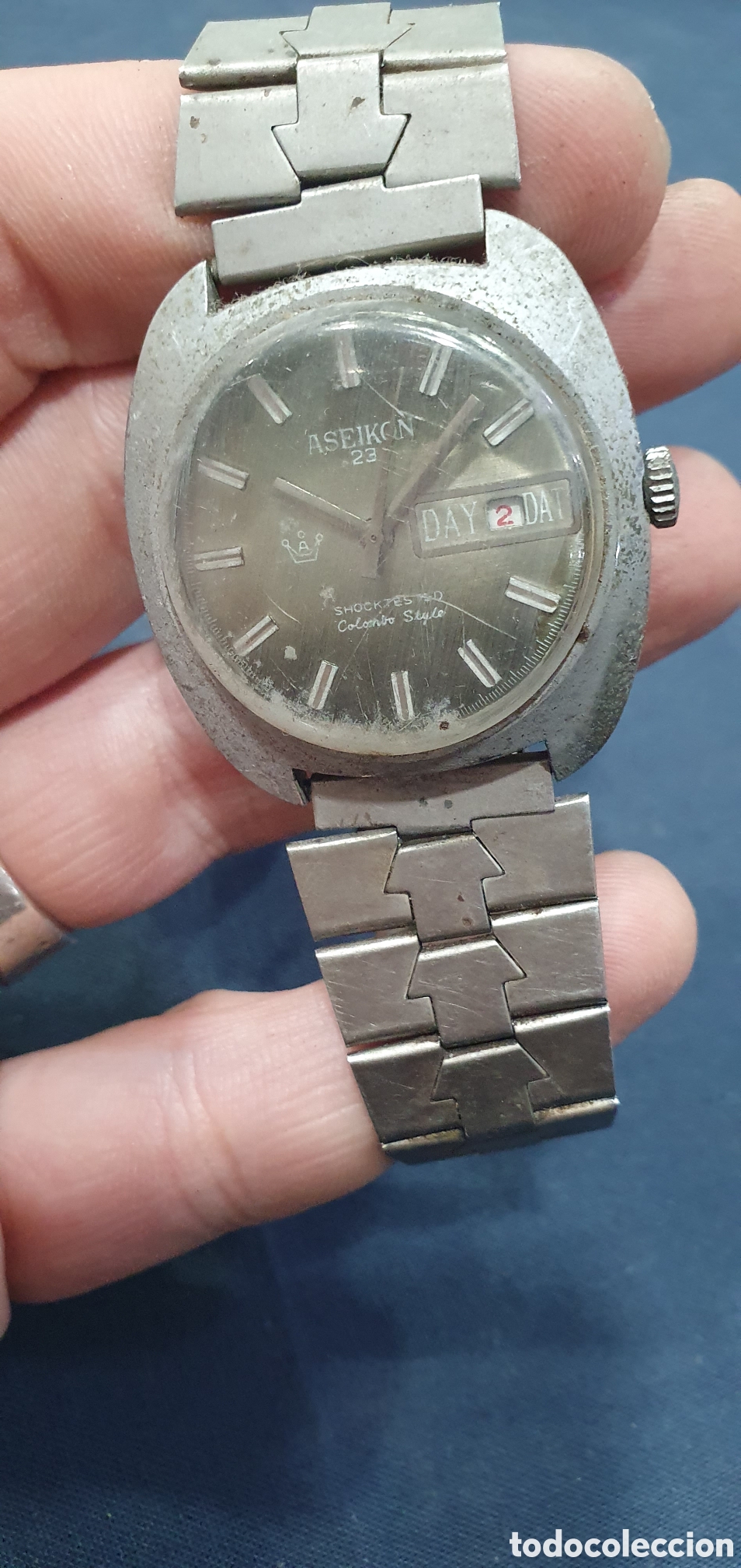 Vintage: Reloj Aseikon Colombo Style. (L138)