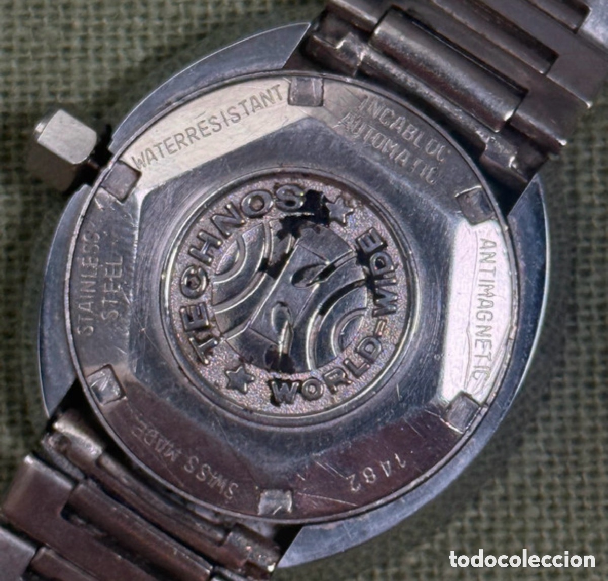 Vintage: Reloj autom&aacute;tico Technos de tungsteno. - Foto 5