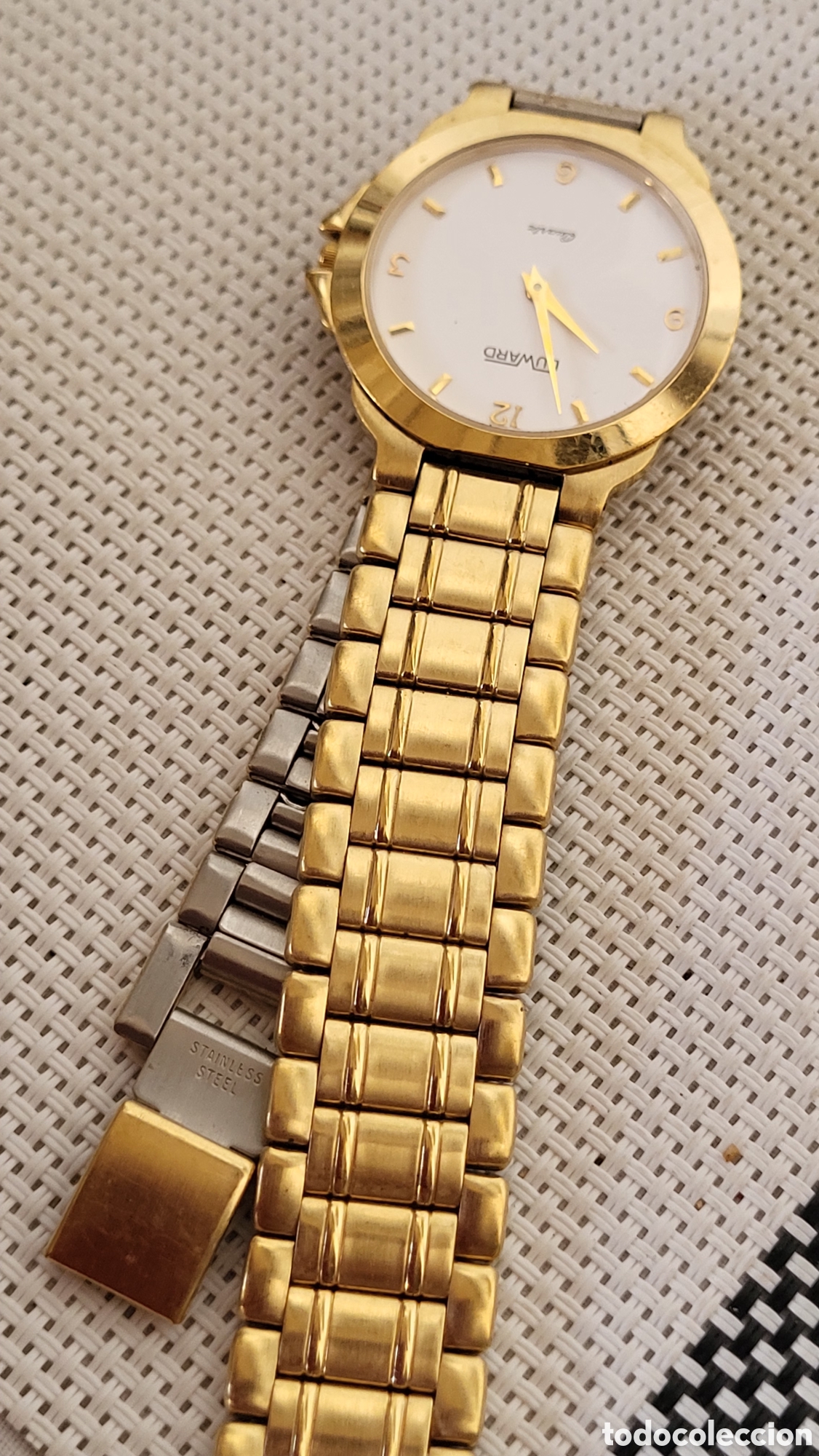 Vintage: Reloj pulsera quartz Duward - Foto 3