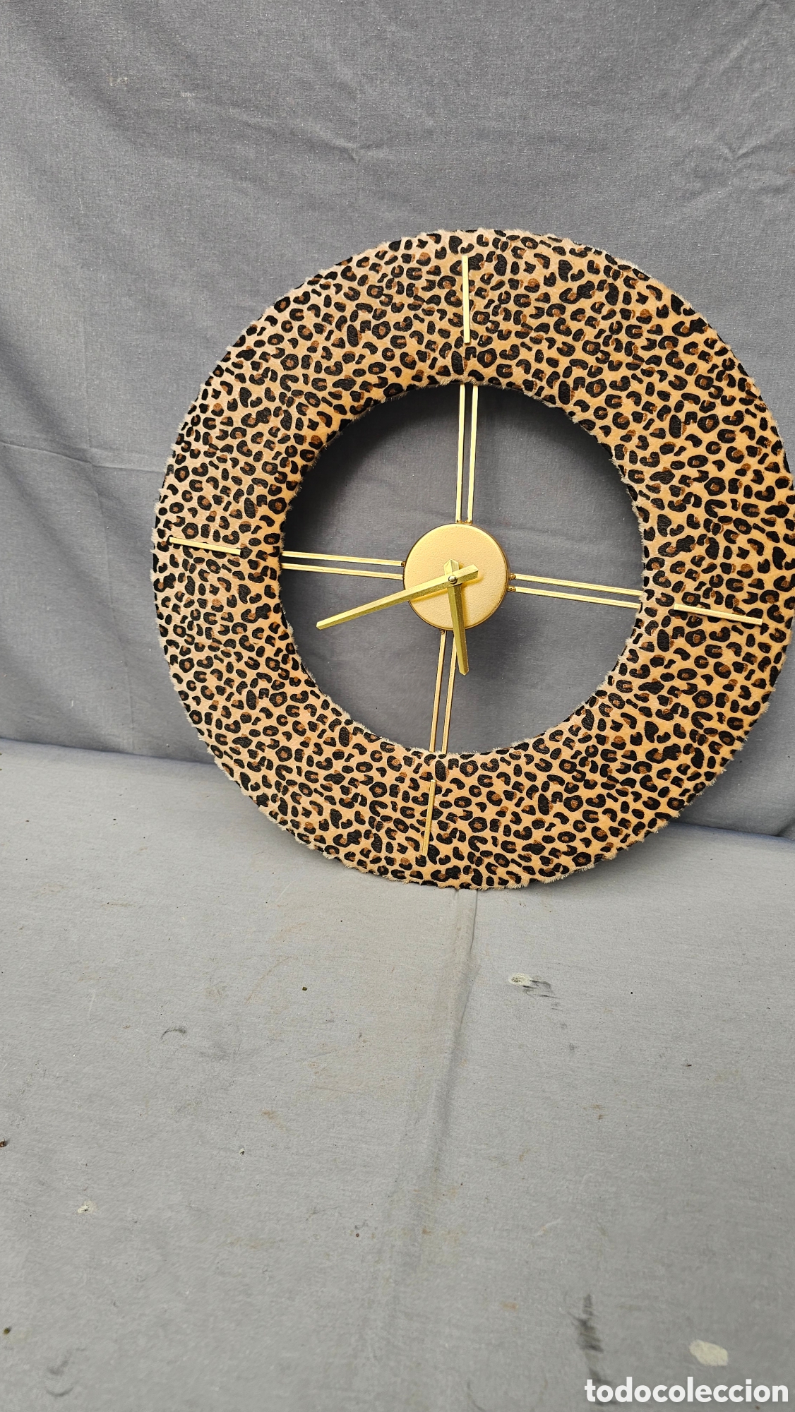 Vintage: Reloj leopardo d&eacute;cada de los 80 - Foto 1