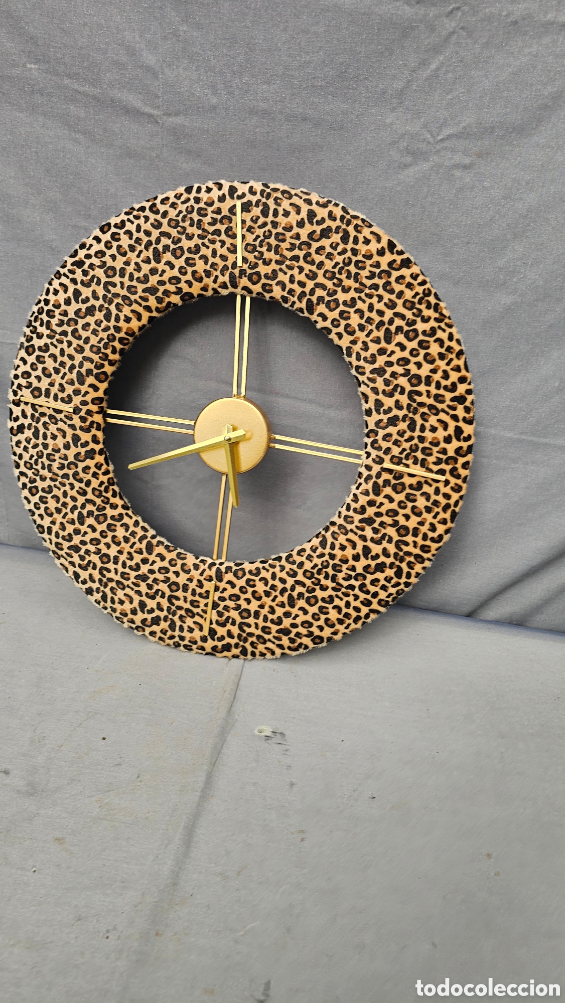 Vintage: Reloj leopardo d&eacute;cada de los 80 - Foto 3