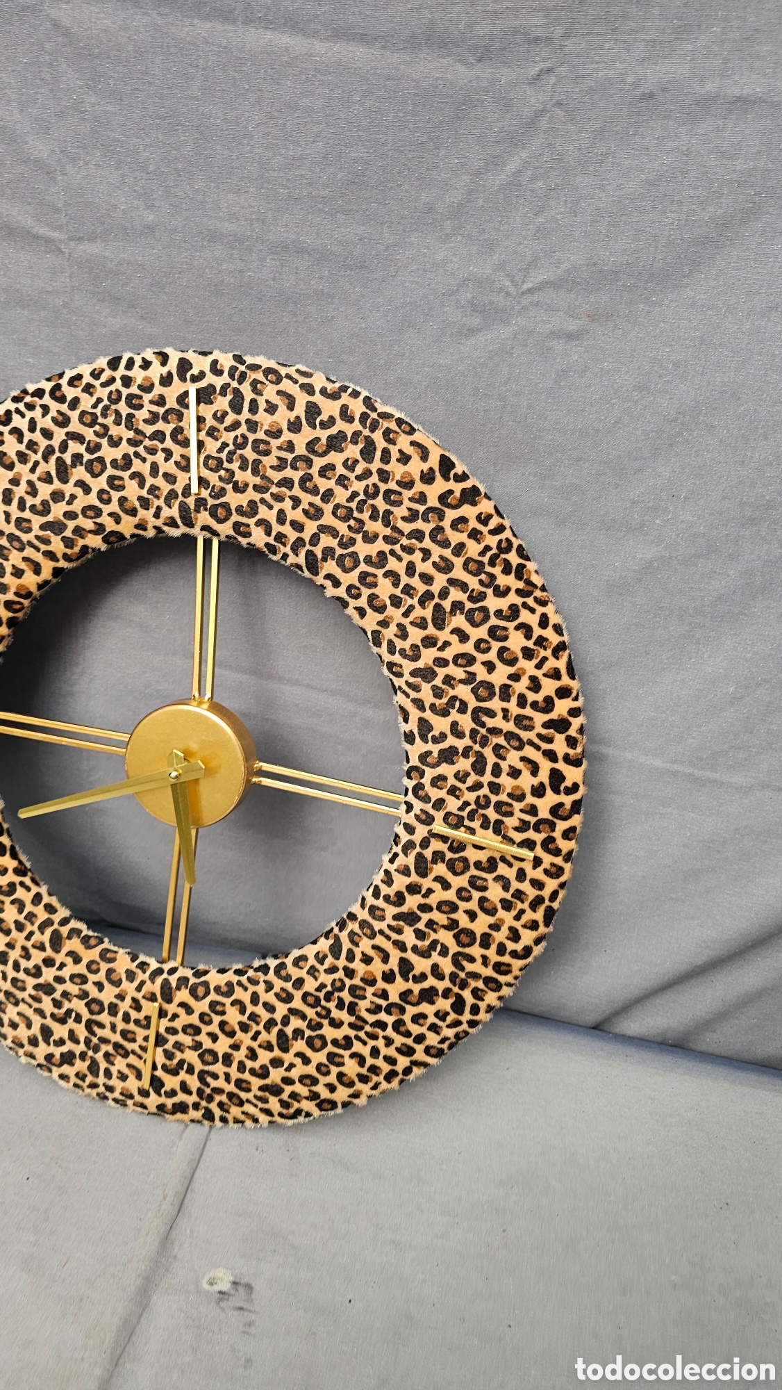 Vintage: Reloj leopardo d&eacute;cada de los 80 - Foto 4