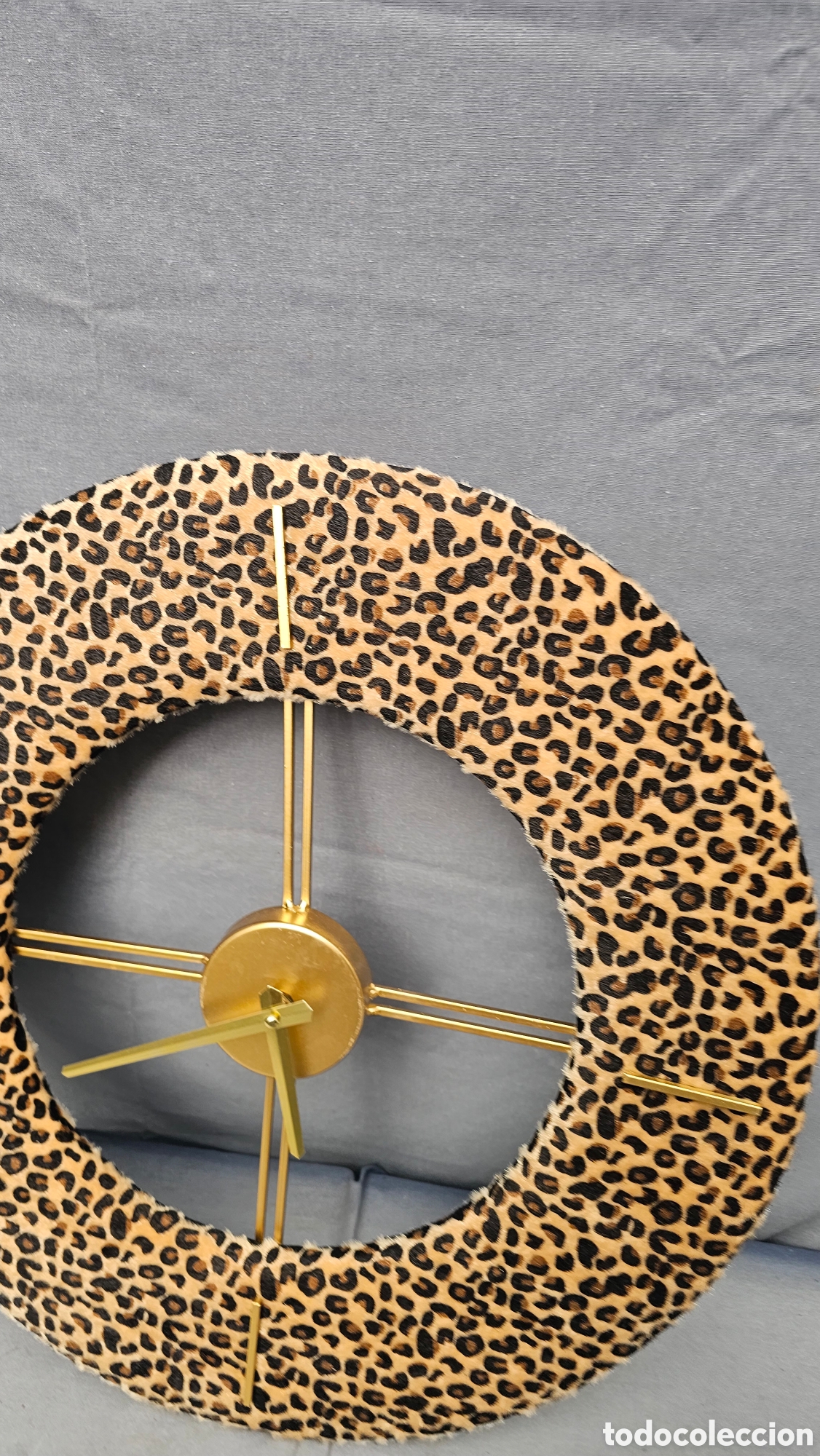 Vintage: Reloj leopardo d&eacute;cada de los 80 - Foto 5