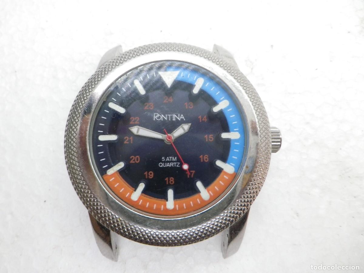 Vintage: RELOJ CABALLERO PONTIMA MODELO PILOTO FUERTE Y ROBUSTO FUNCINA OK WATCHES