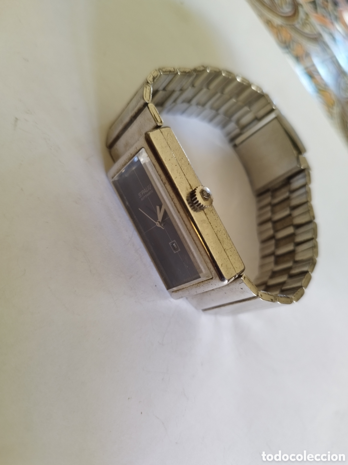 Vintage: Reloj S&rsquo;Paliu Autom&aacute;tico.Plata925. - Foto 2