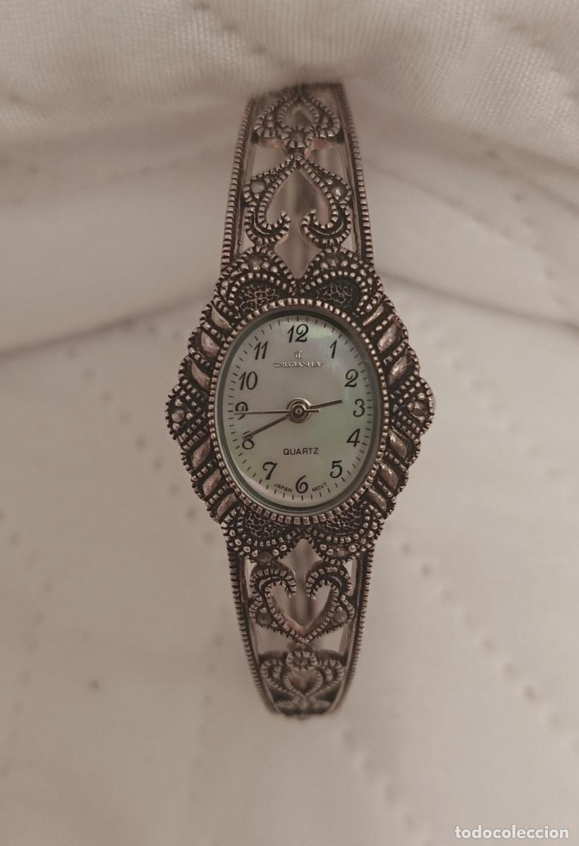 Vintage: Reloj plata marquesitas