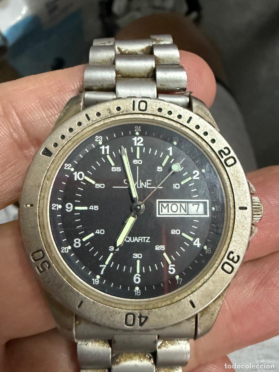 Vintage: SKYLINE 18957 &ndash; RELOJ DE CABALLERO VINTAGE CON PRESENCIA