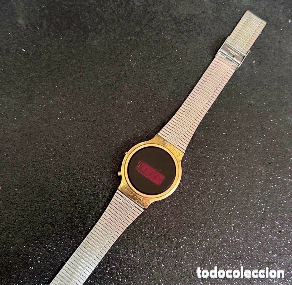 Vintage Watches: Antiguo Reloj Digital LID Rojo Quartz Vintage