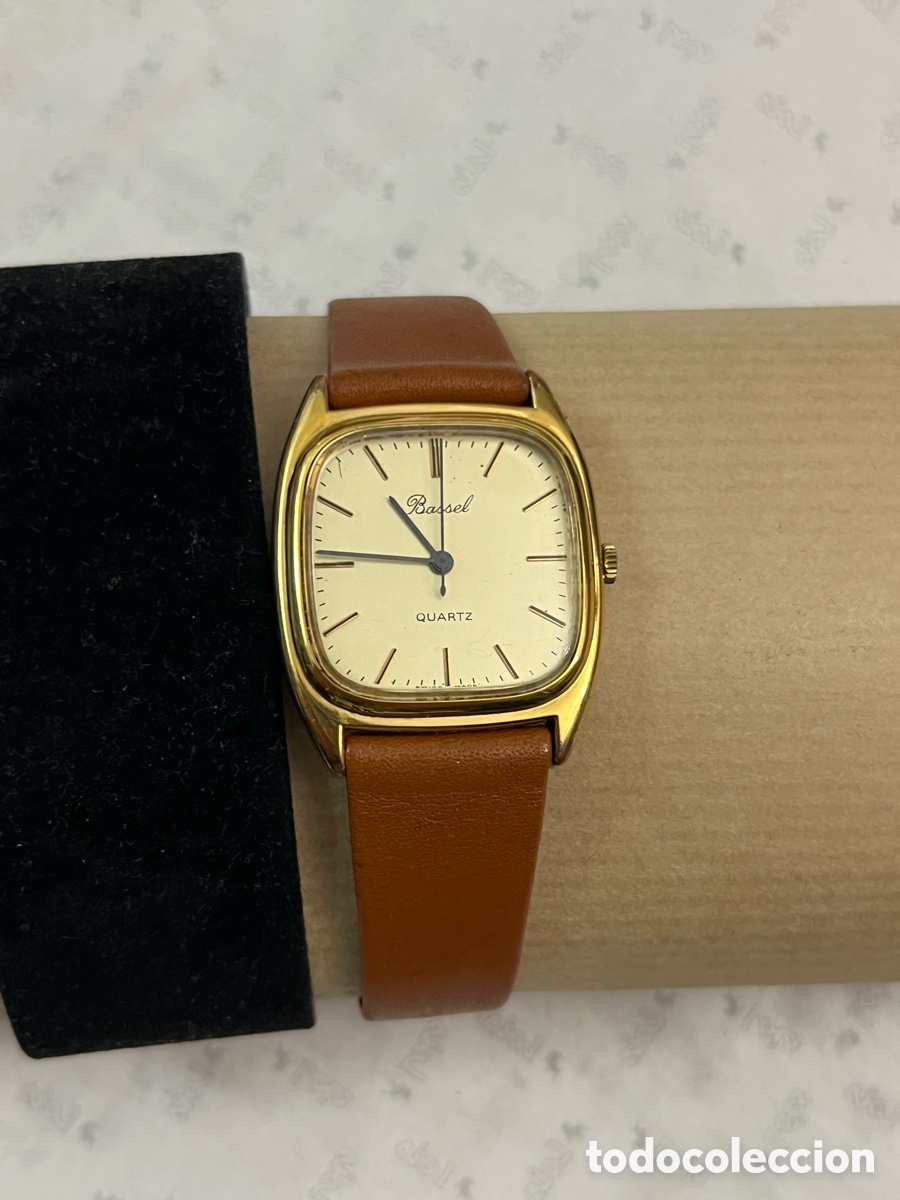 Vintage: ✅ Reloj Bassel suizo Classic manual chapado en oro