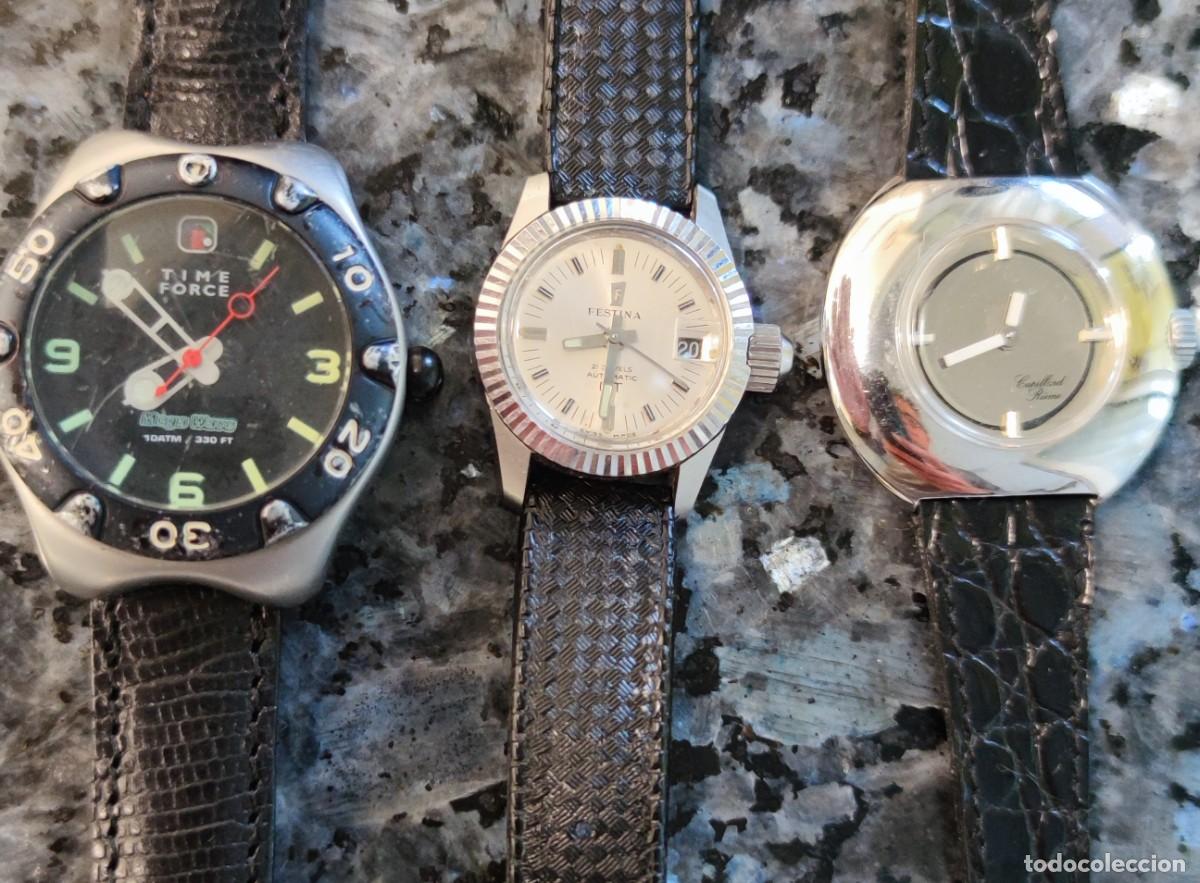 Vintage: Cupillard Rieme, Festina y Time Force.