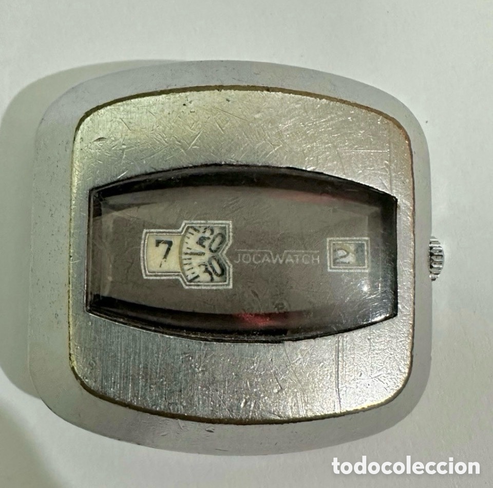 Vintage: Reloj JOCAWATCH DIGITAL DE CUERDA Swiss Made