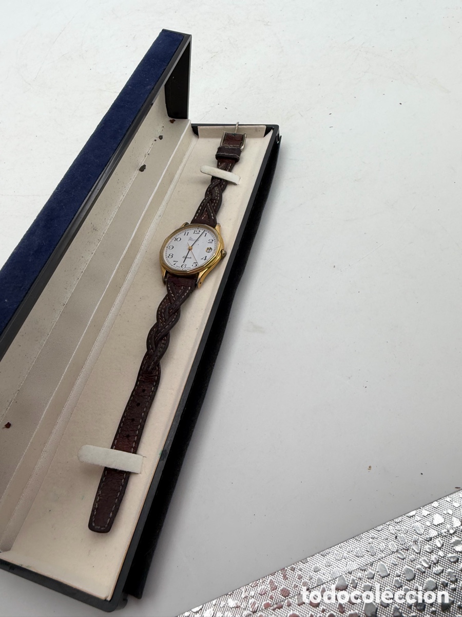 Vintage: Reloj Suizo en Caja Correa - Foto 2