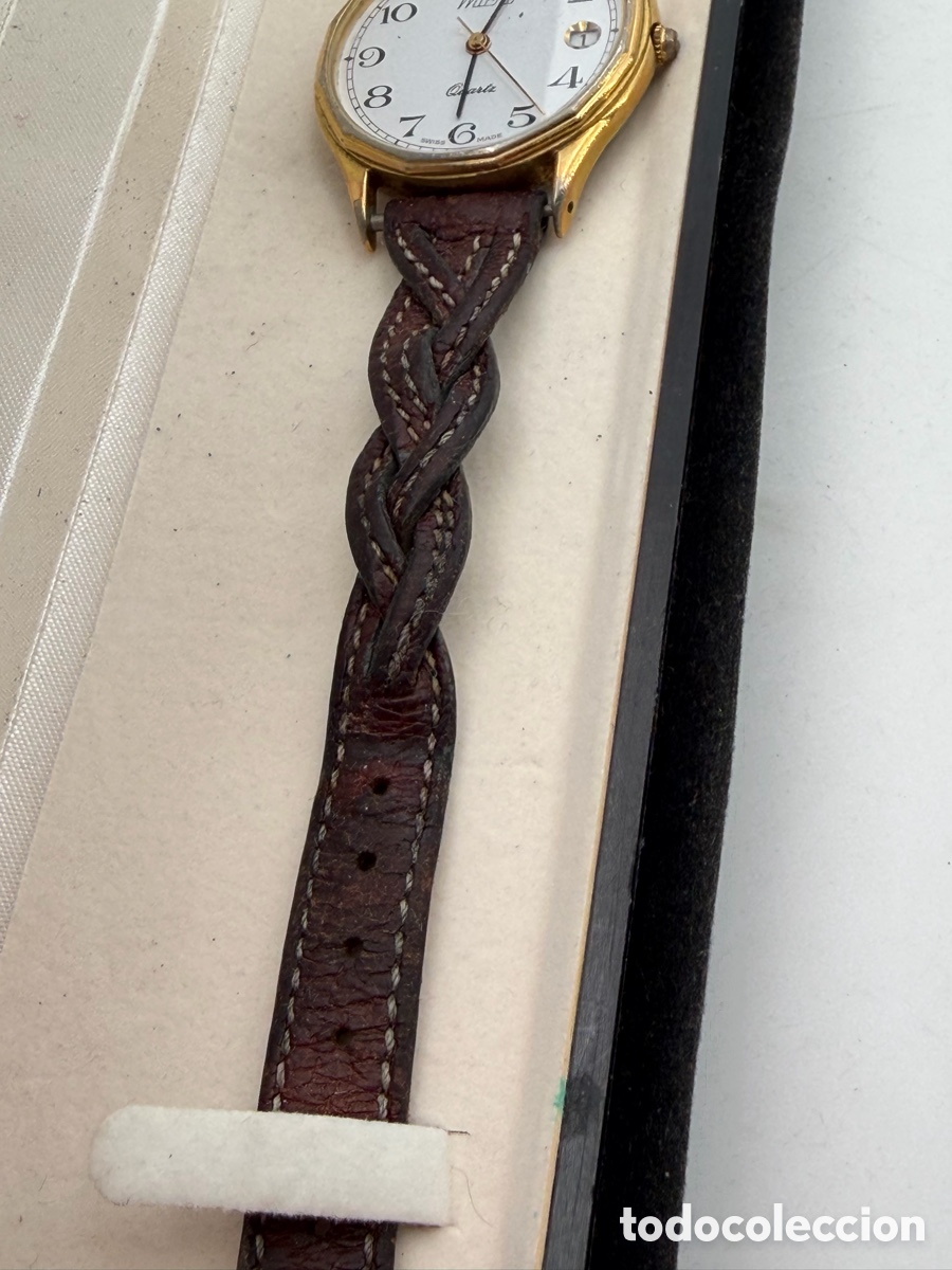 Vintage: Reloj Suizo en Caja Correa - Foto 5