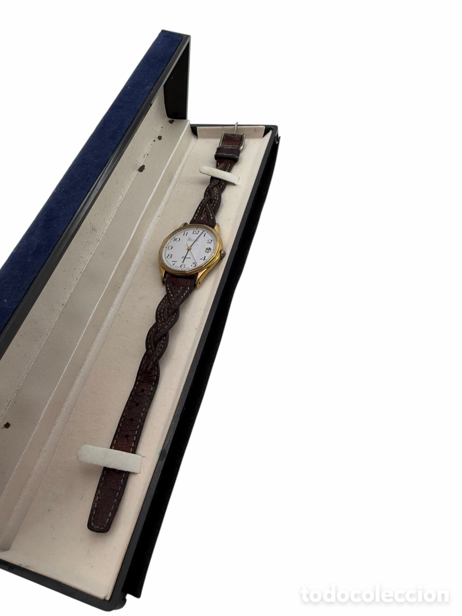 Vintage: Reloj Suizo en Caja Correa