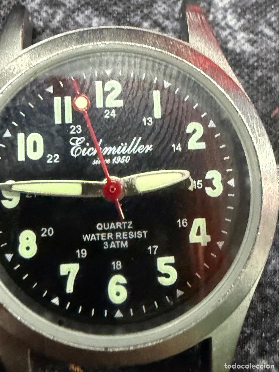 Vintage: UN RELOJ CON EST&Eacute;TICA MILITAR QUE NO PASA DESAPERCIBIDO.