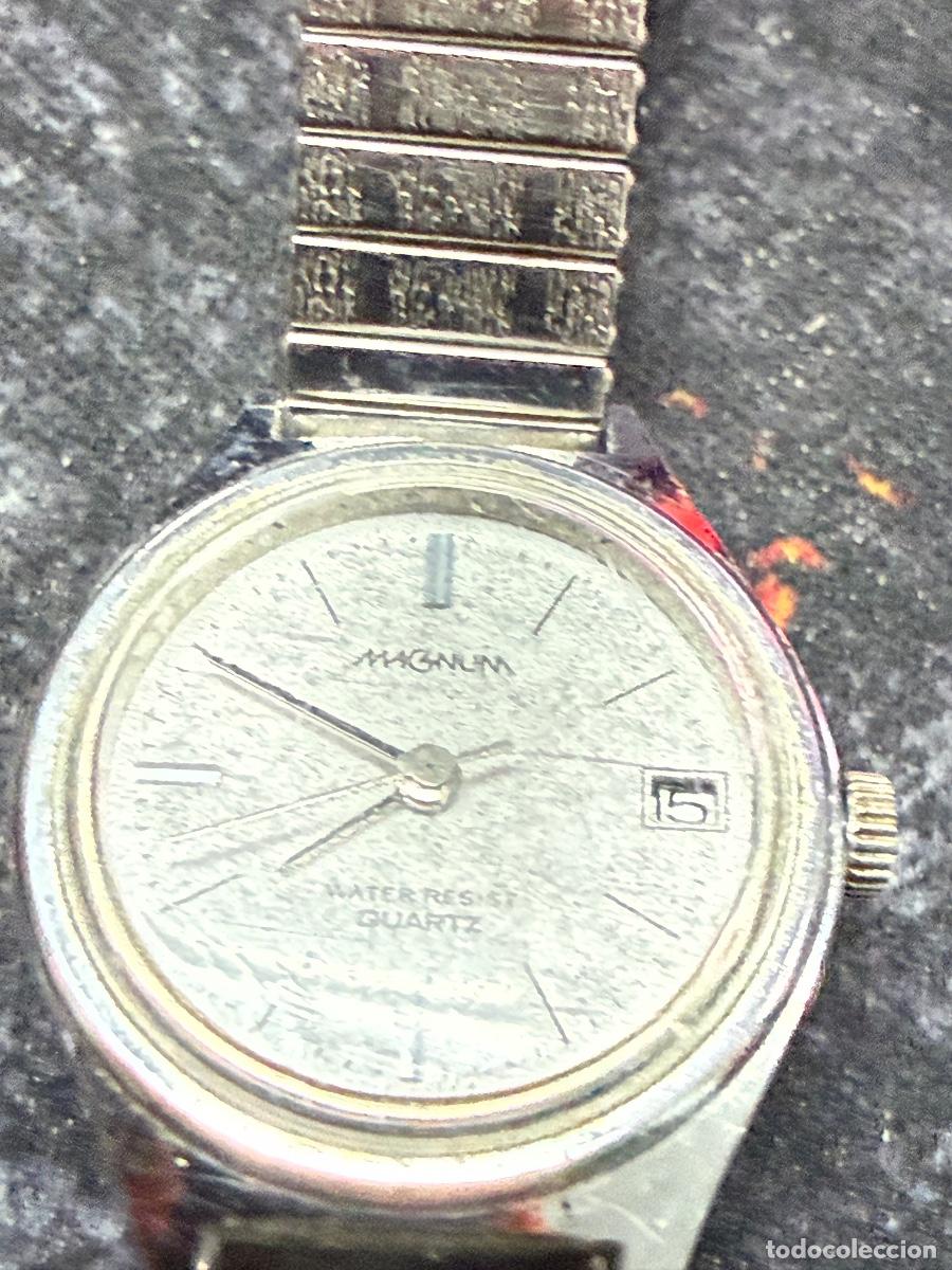 Vintage: Reloj MAGNUM Vintage Mujer Quartz &ndash; Fecha &ndash; Bater&iacute;a Nueva &ndash; Funcionando