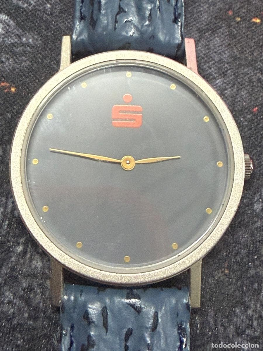 Vintage: Reloj Vintage Kreissparkasse Trier-Saarburg Caballero &ndash; Bater&iacute;a Nueva &ndash; Funciona