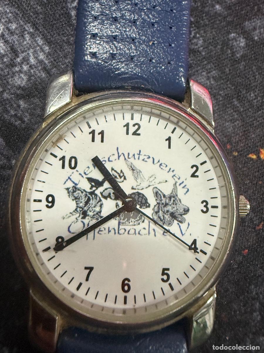 Vintage: Reloj Vintage Tierschutzverein Offenbach Alemania &ndash; Animales &ndash; Caballero &ndash; Funciona