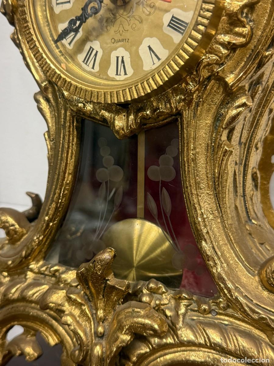 Vintage: Reloj de sobremesa Bronce - Foto 5