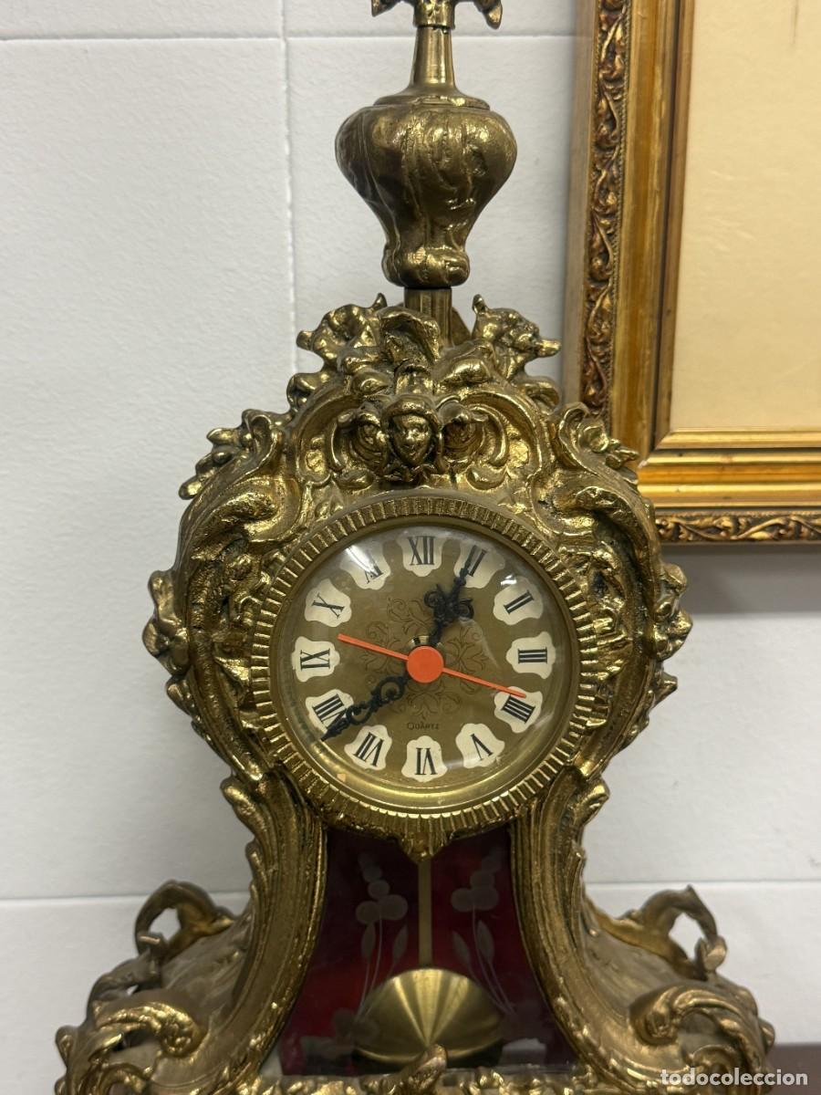 Vintage: Reloj de sobremesa Bronce - Foto 6