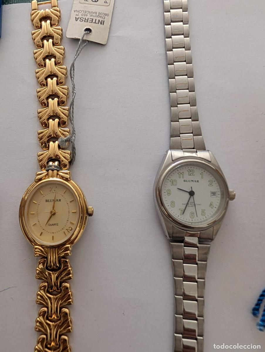 Vintage: Lote 9 relojes Blumar y Action - Foto 3