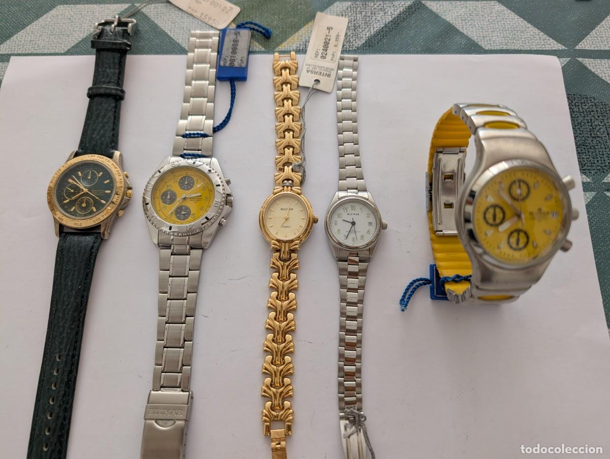 Vintage: Lote 9 relojes Blumar y Action - Foto 4