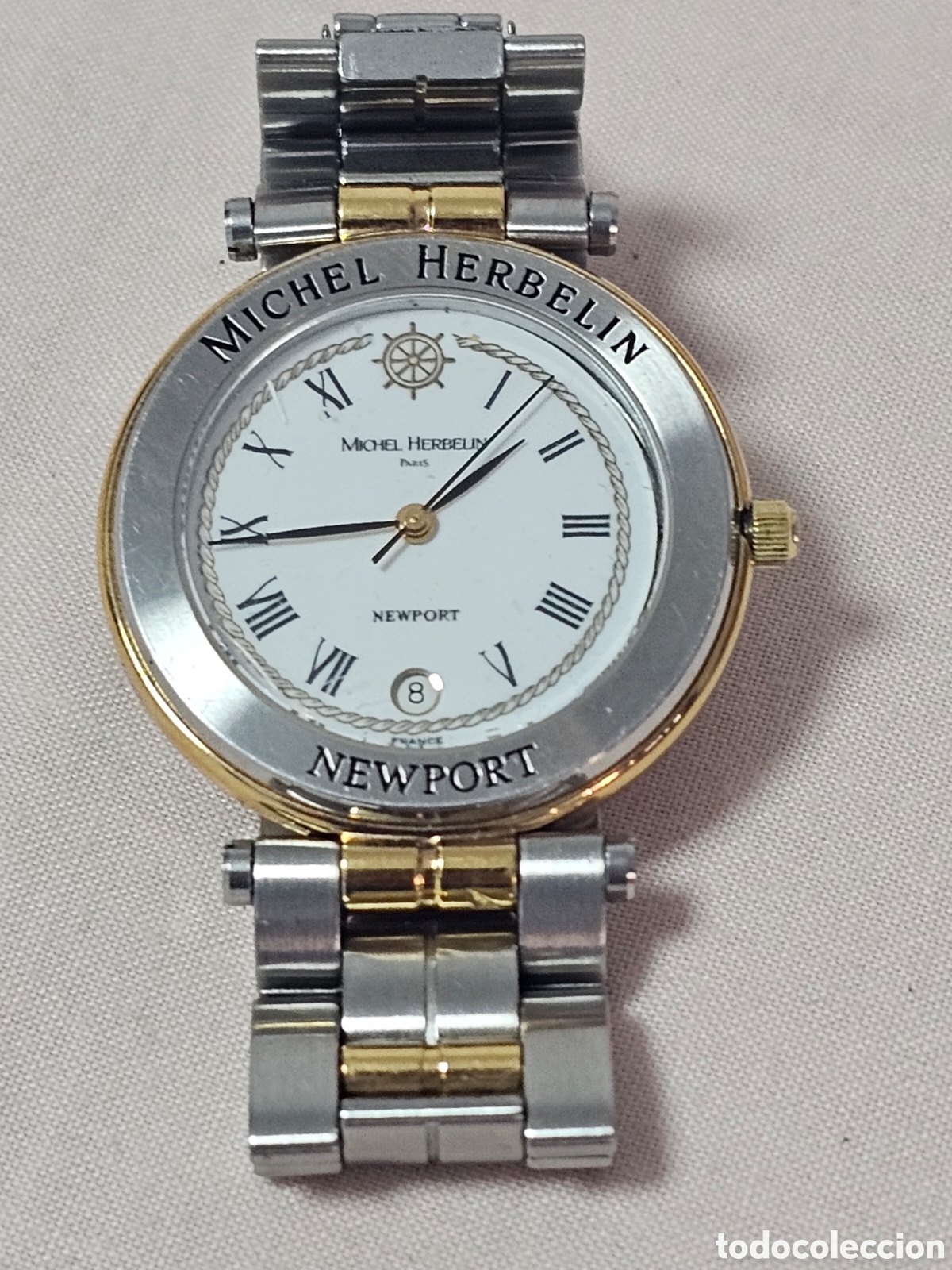 Vintage: Reloj Michel Herbelin Newport
