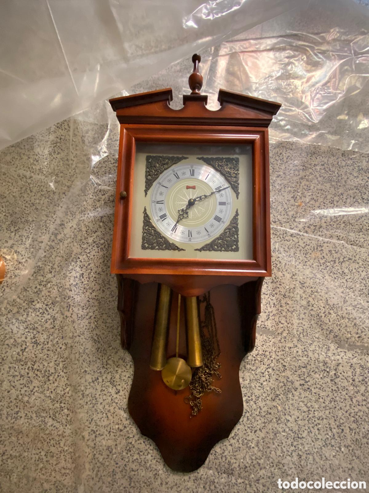 Vintage: Reloj de pared con p&eacute;ndulo - Foto 2