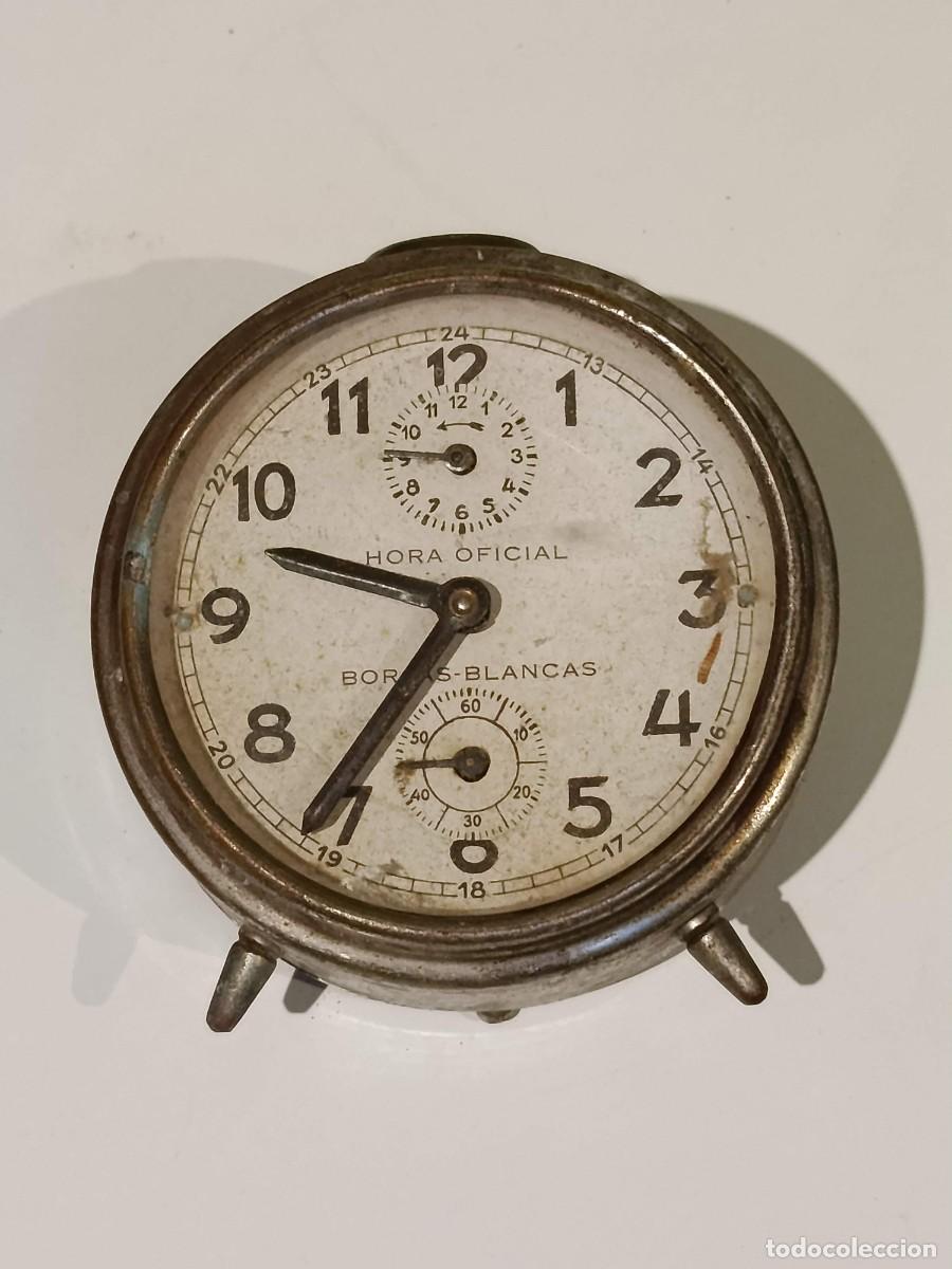 Vintage: Antiguo despertador vintage Borjas blancas