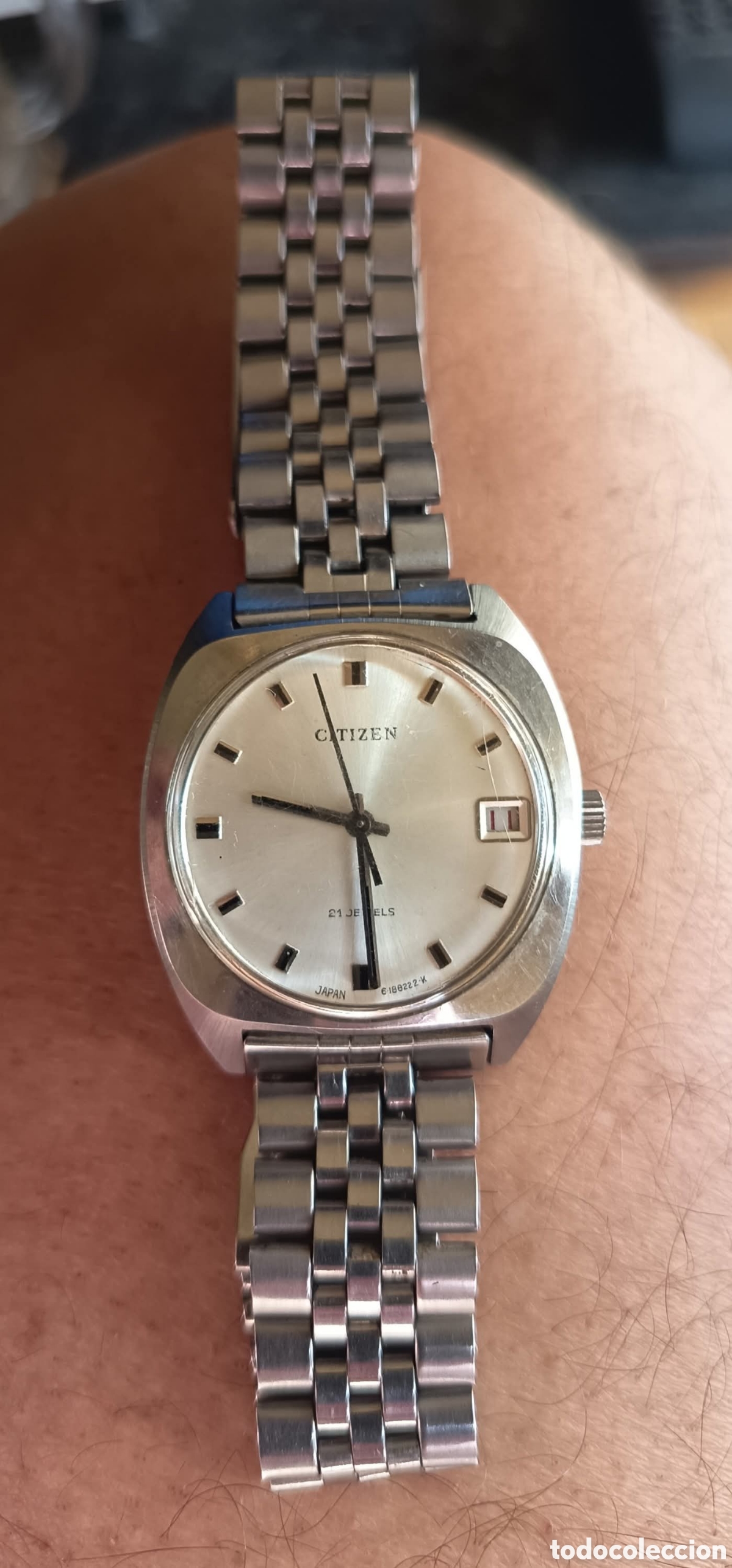 Vintage: Reloj Citizen funcionando. Manual