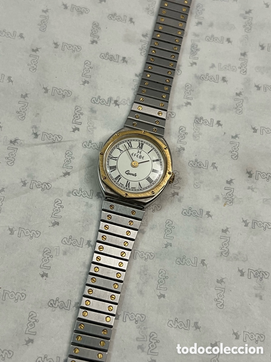 Vintage: ✅ Reloj EBEL SANTOS cuarzo suizo acero vintage